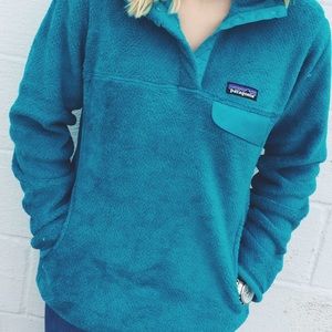 Patagonia retool snapT pullover fleece sweater